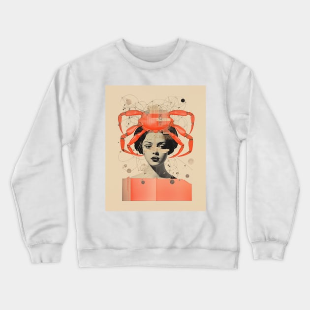 Cancer Crewneck Sweatshirt by Porota Studio